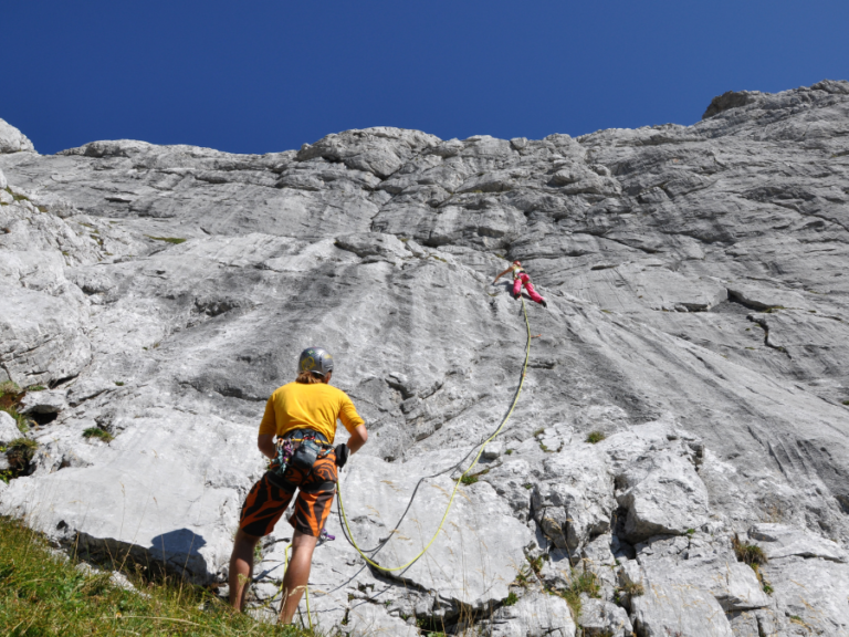 Klettern im Nationalpark Gesäuse
